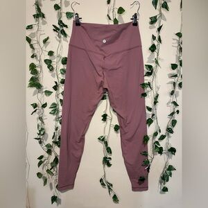 lululemon Mauve Full-Length Leggings , length 36inches